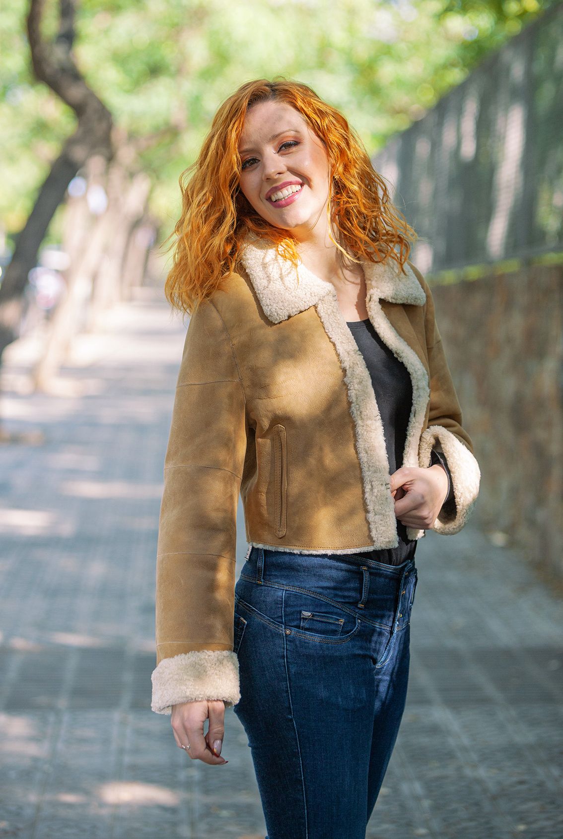 Chaqueta doble faz
