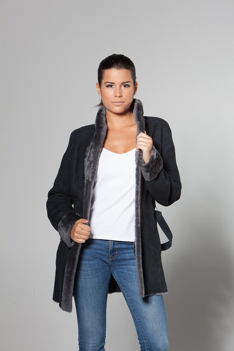 CHAQUETA DOBLE FAZ ANTEADO