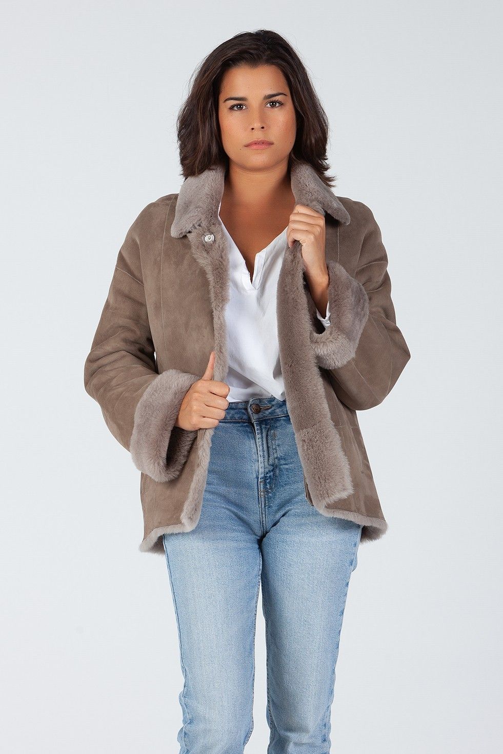 CHAQUETA  DOBLE FAZ ANTE