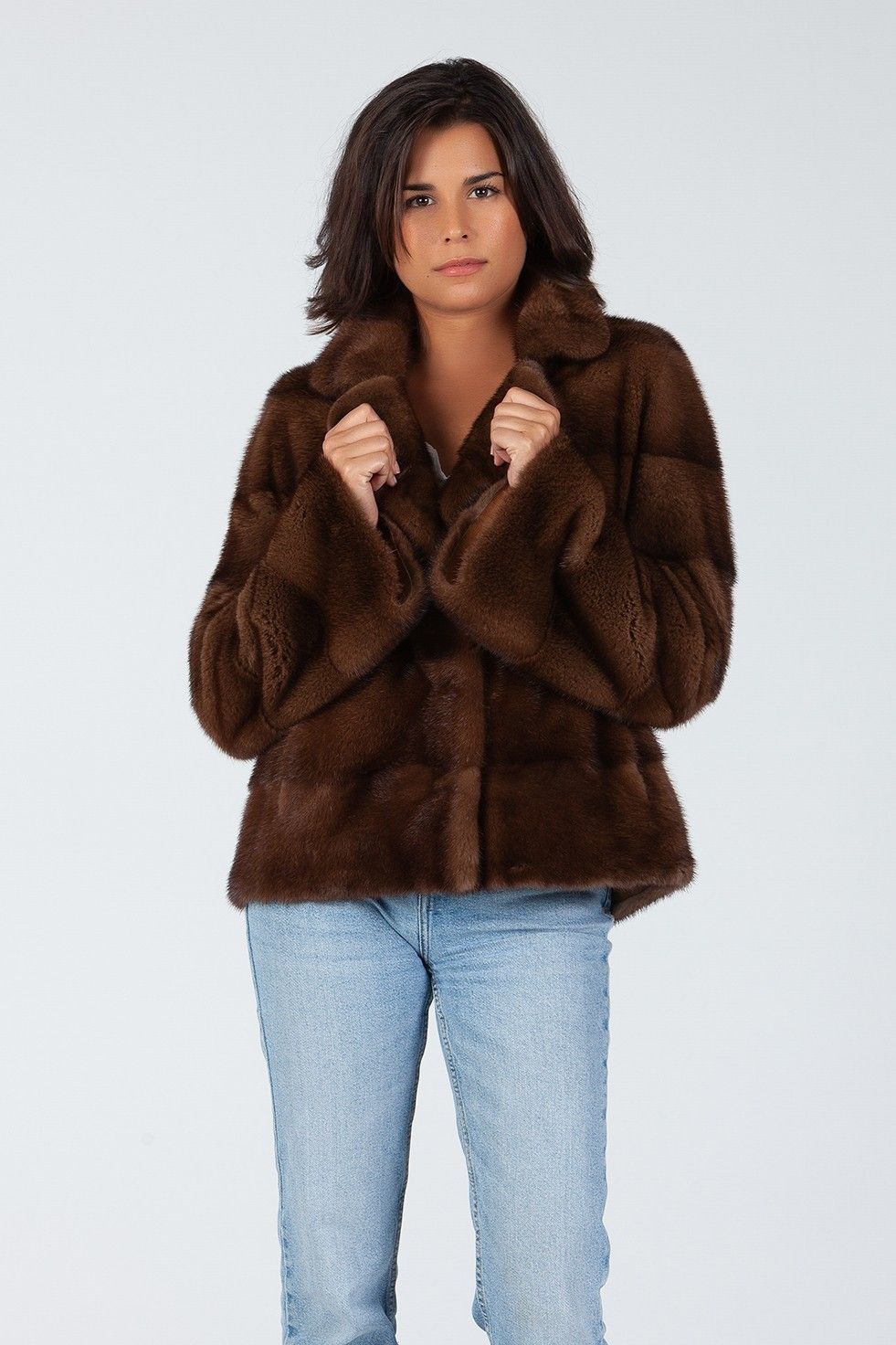 CHAQUETA VISON REVERSIBLE