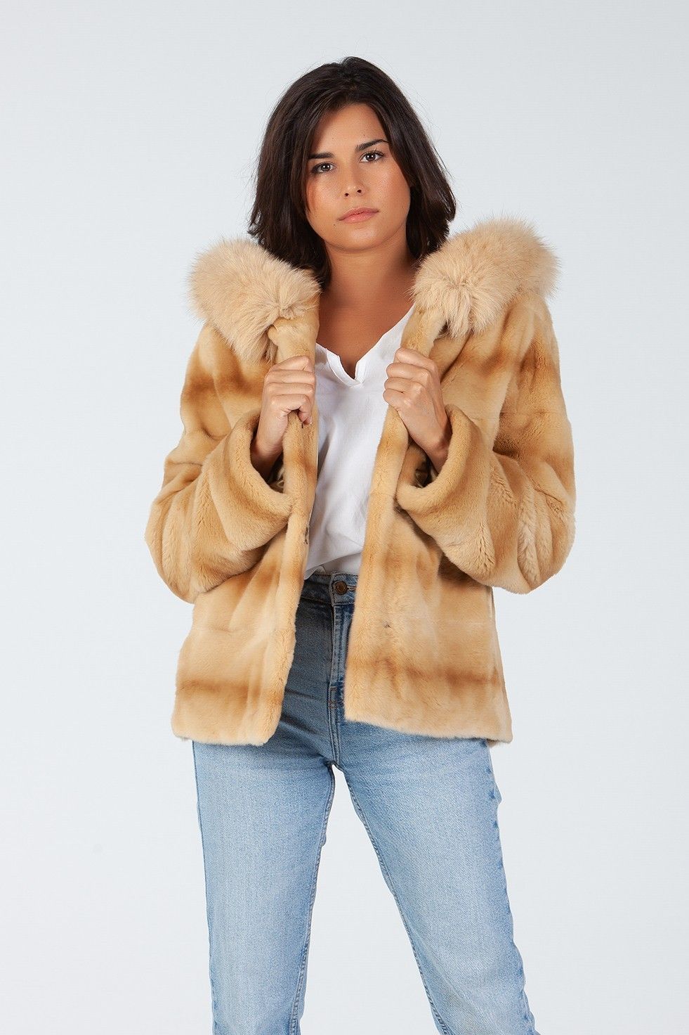CHAQUETA WEASSEL CON CAPUCHA