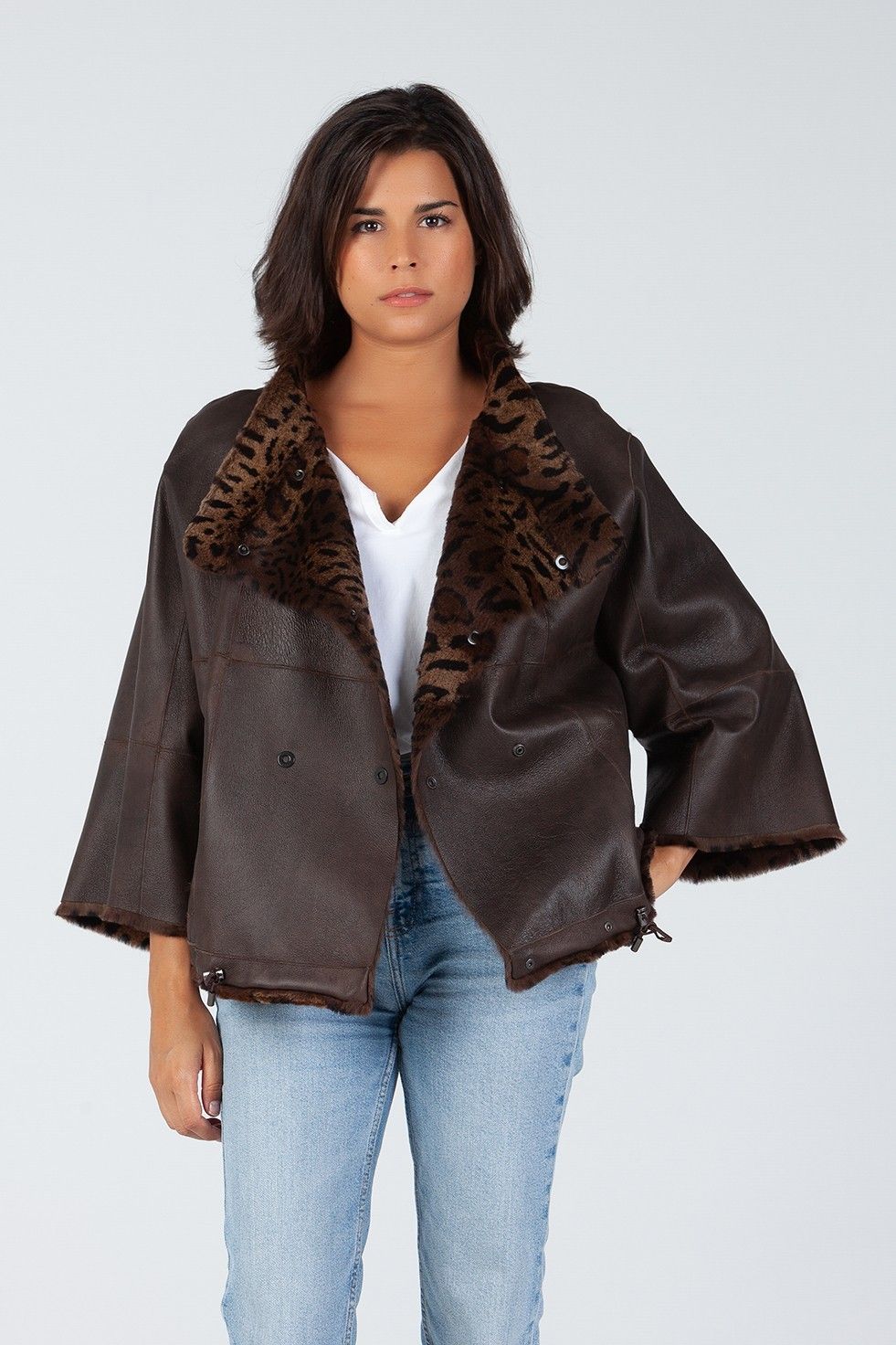 CHAQUETA CONEJO NAPADO animal print