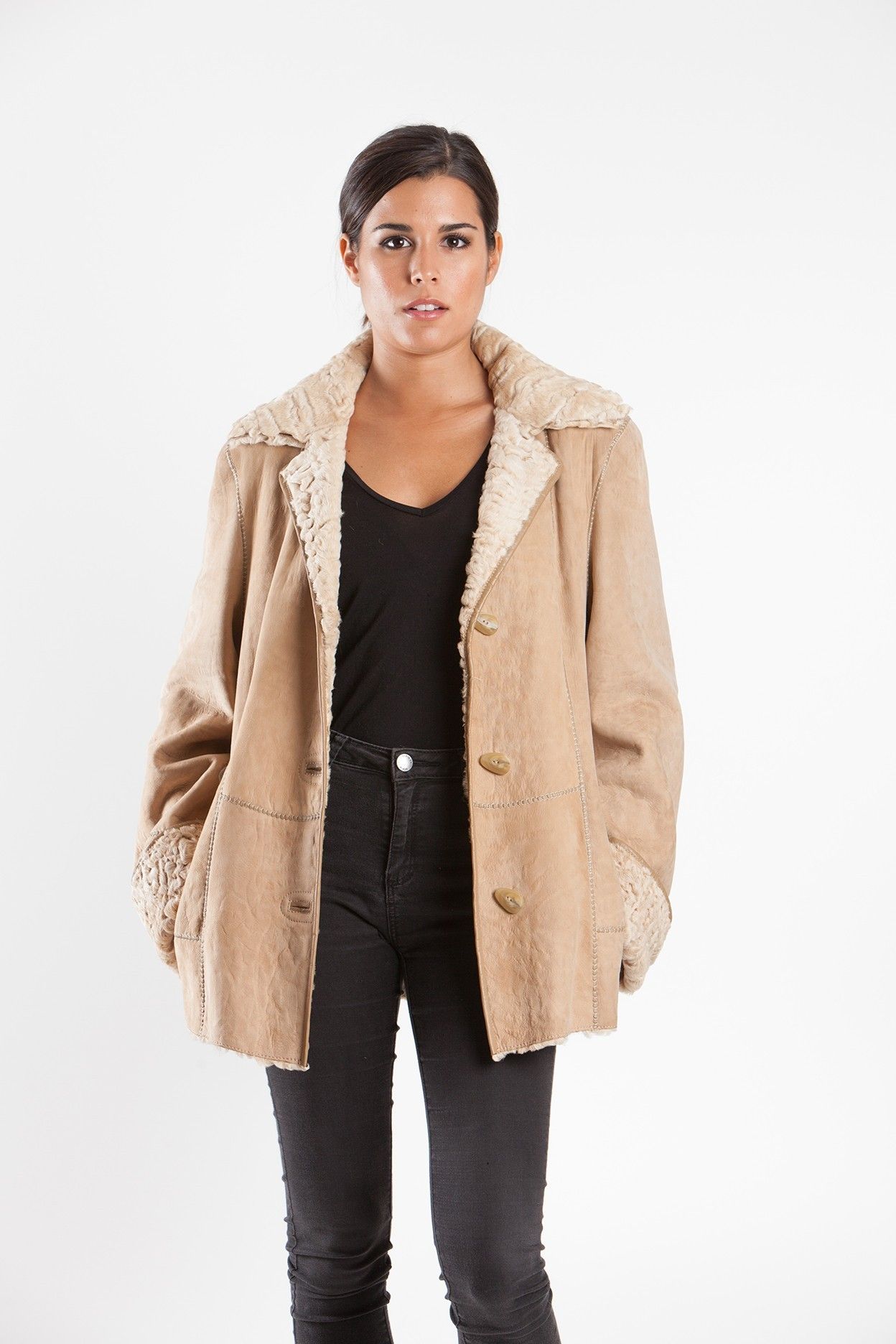 CHAQUETA ASTRACAN REVERSIBLE