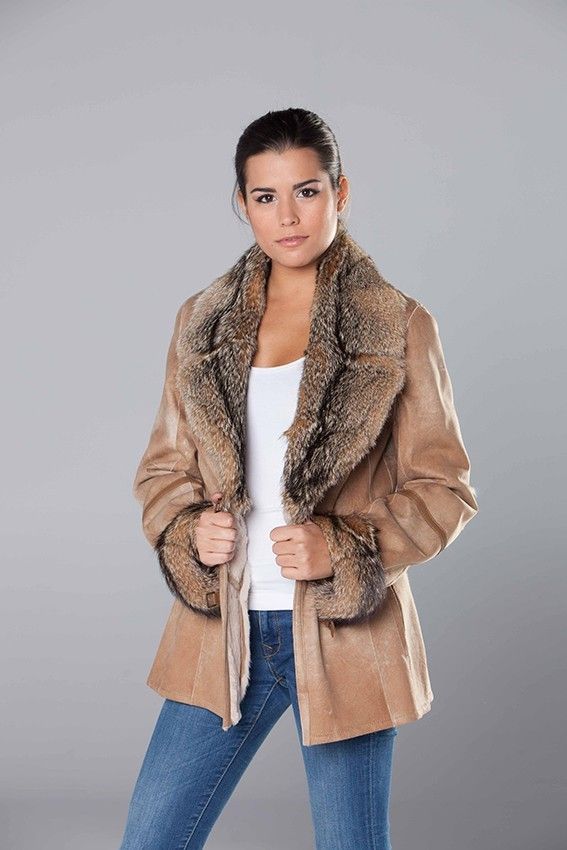 CHAQUETA CONEJO NAPA JUNGLA