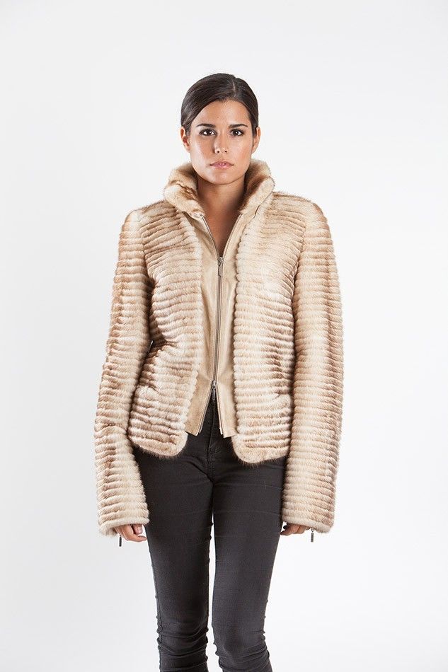 CHAQUETA TIREADA VISON HEMBRAS