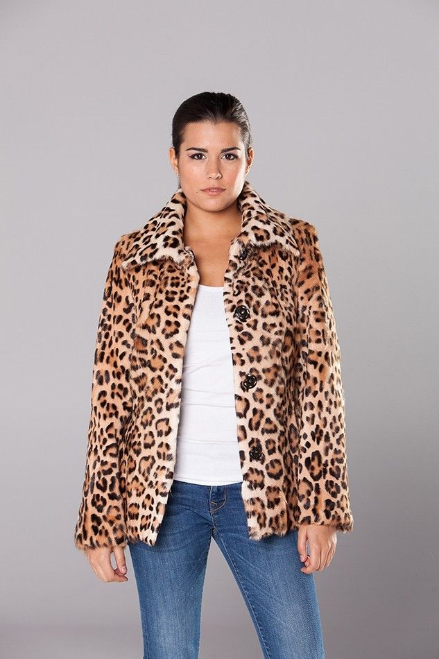 CHAQUETA CABRA ANIMAL PRINT