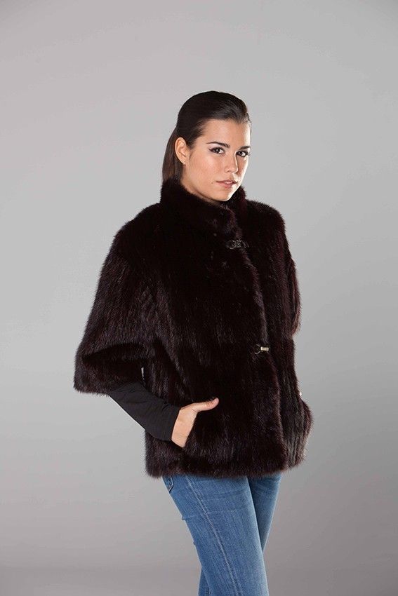 CHAQUETA VISON TIREADO