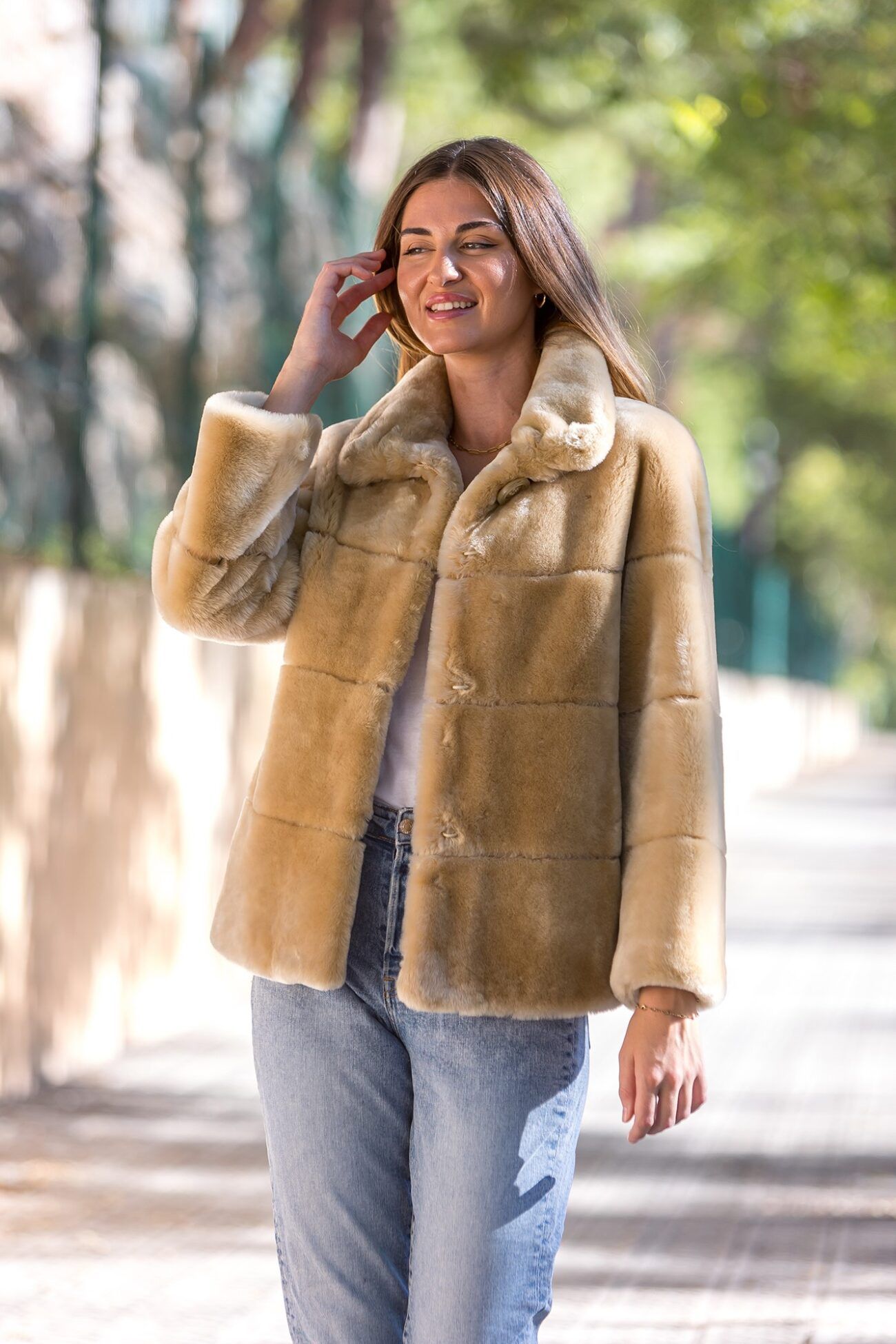chaqueta mouton