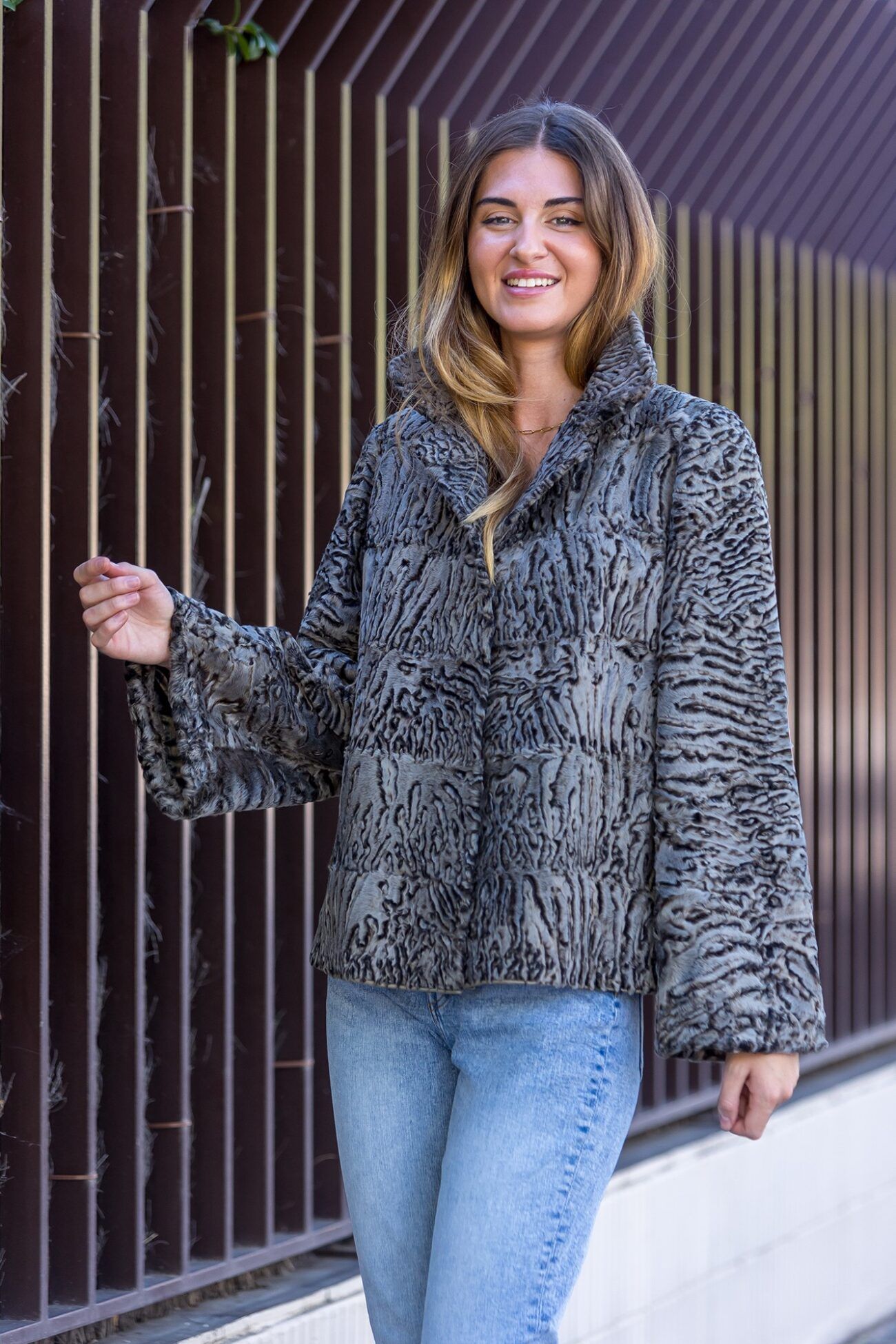 CHAQUETA ASTRACÁN SWAKARA