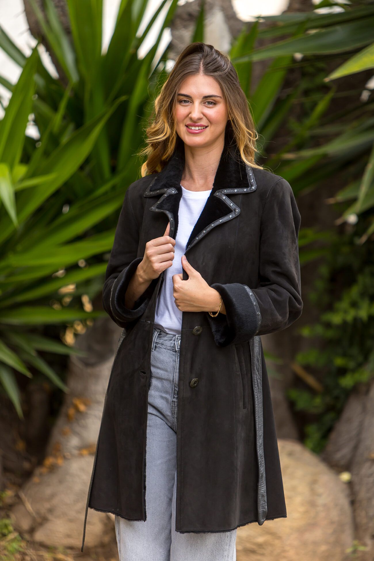 Chaqueta doble faz