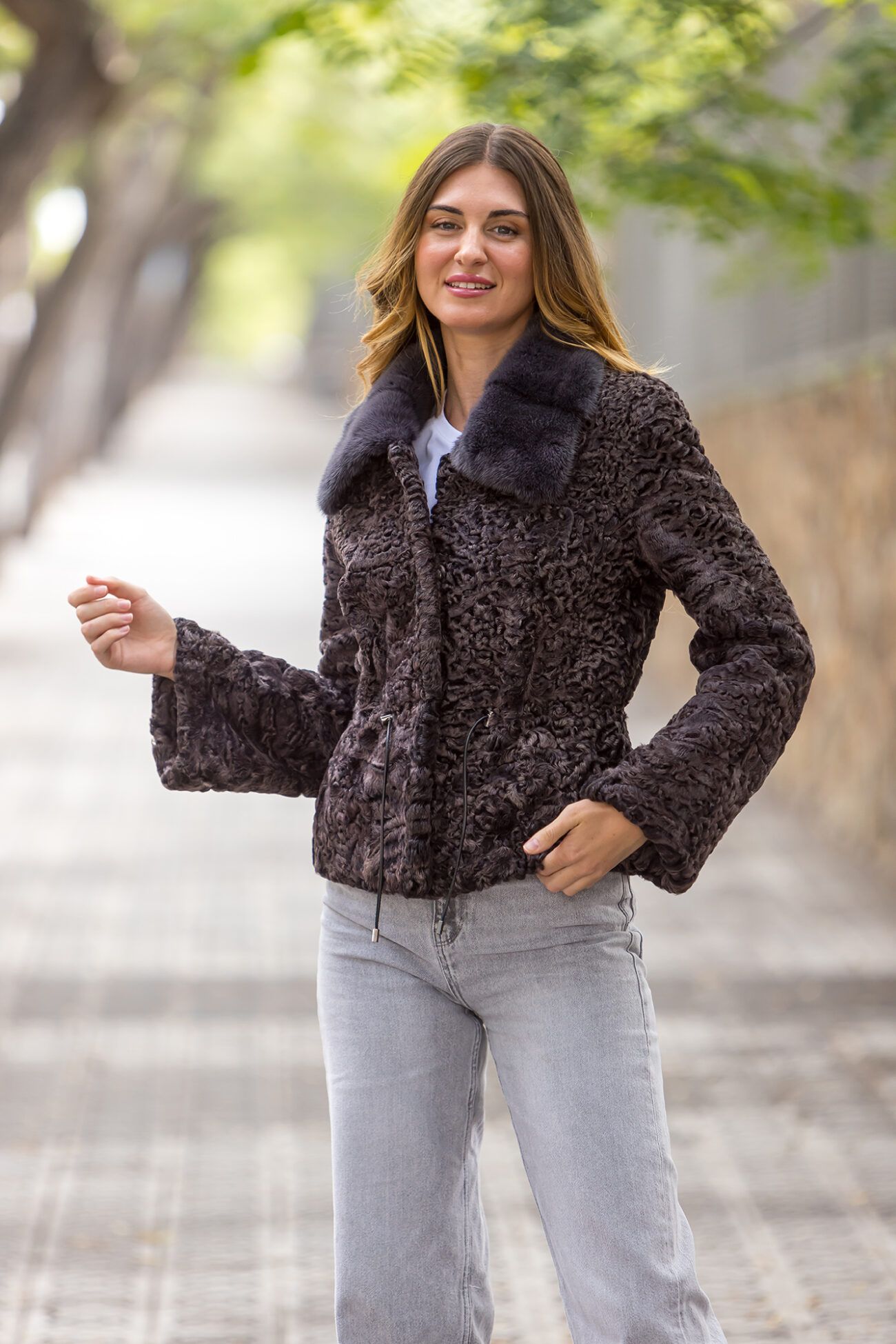 Chaqueta astracan
