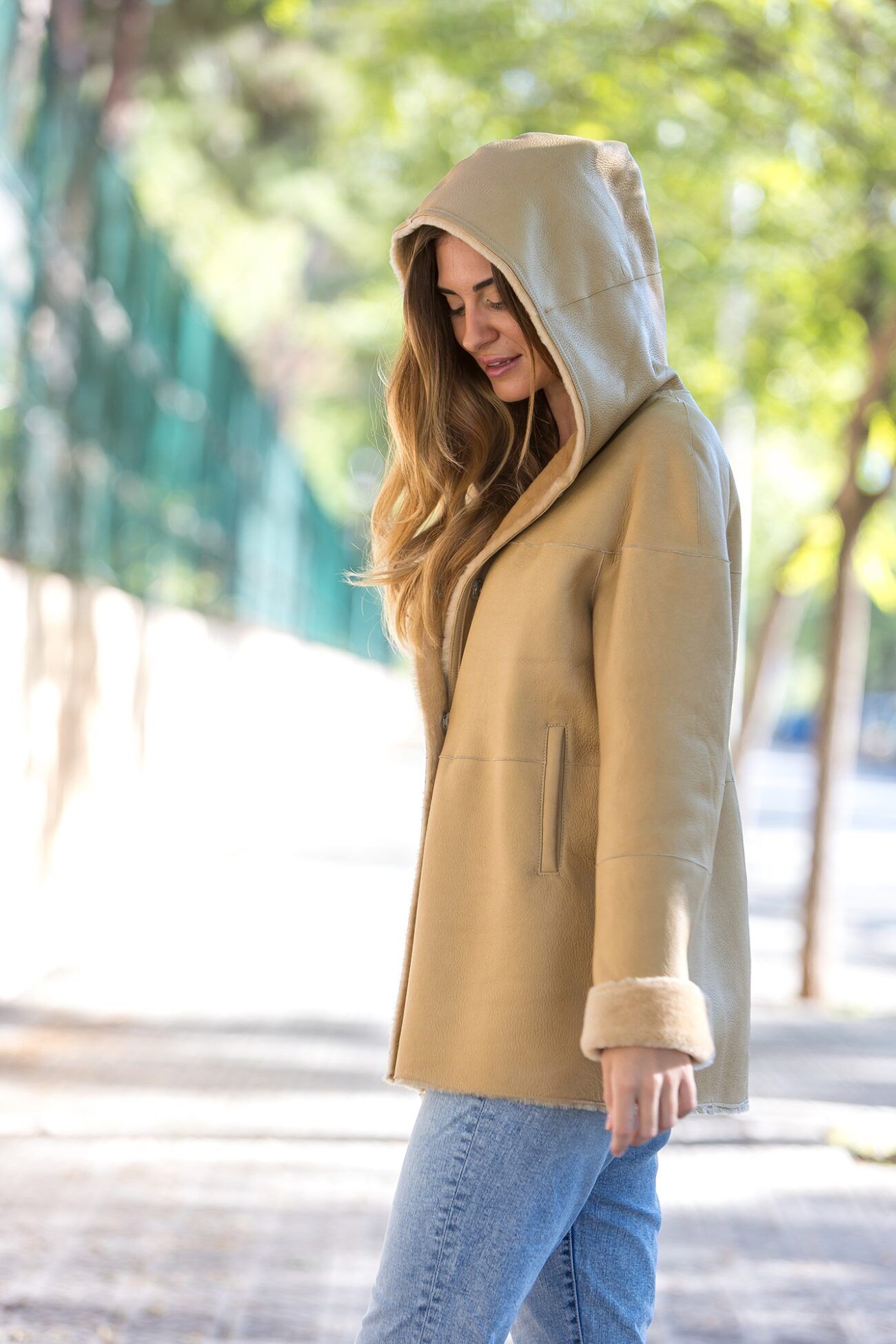 chaqueta doble faz