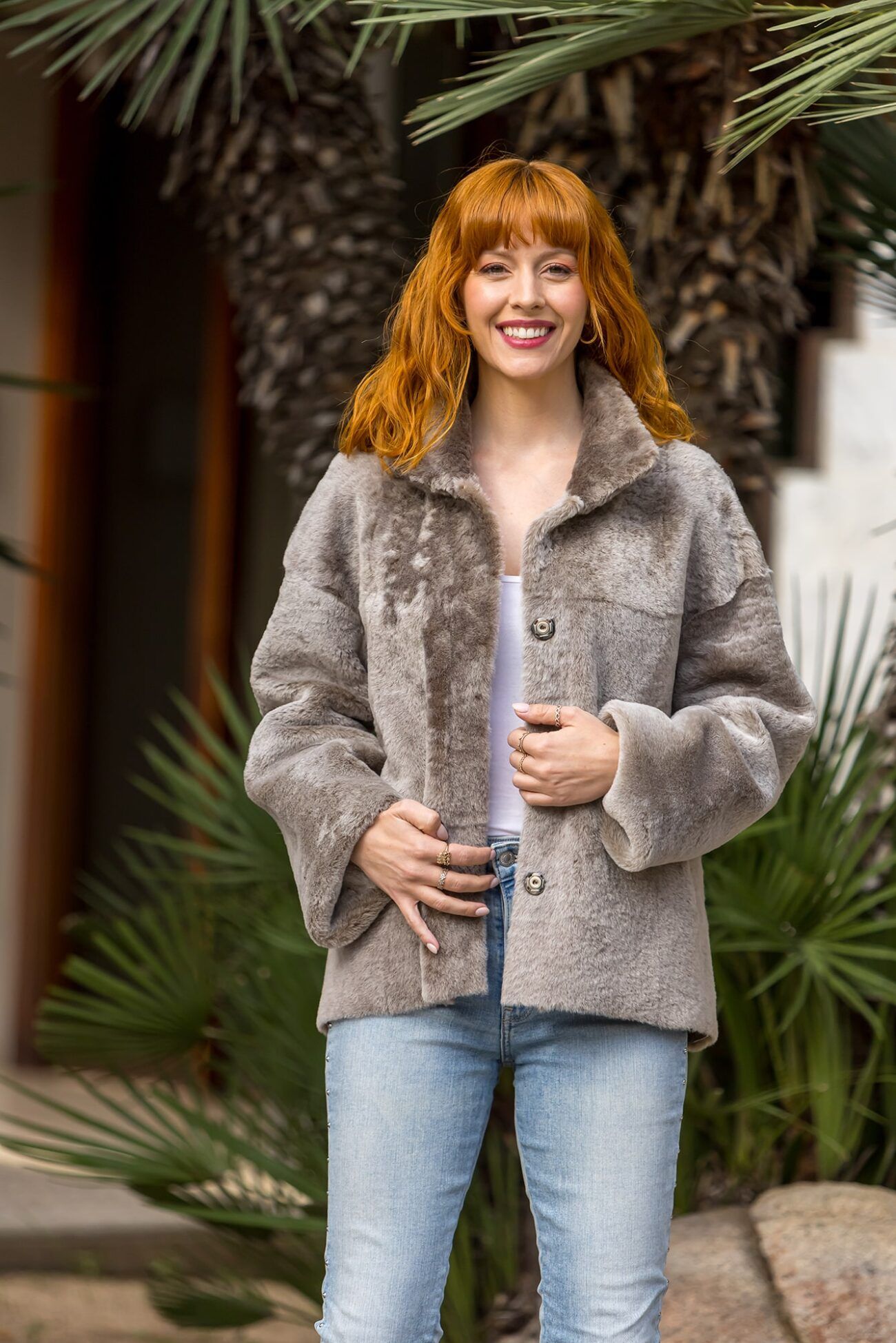 CHAQUETA DOBLE FAZ EXTERIOR