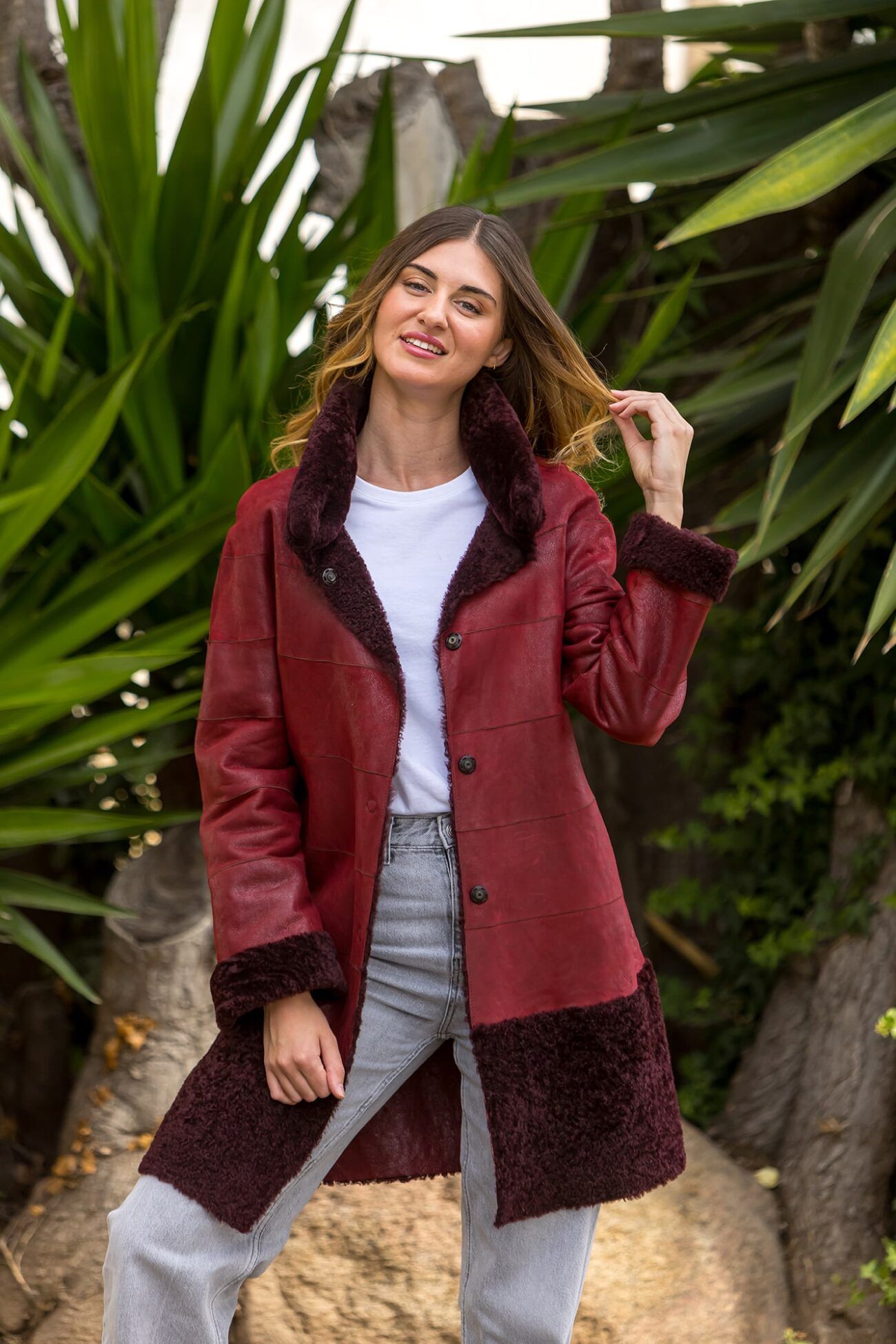 Chaqueta doble faz