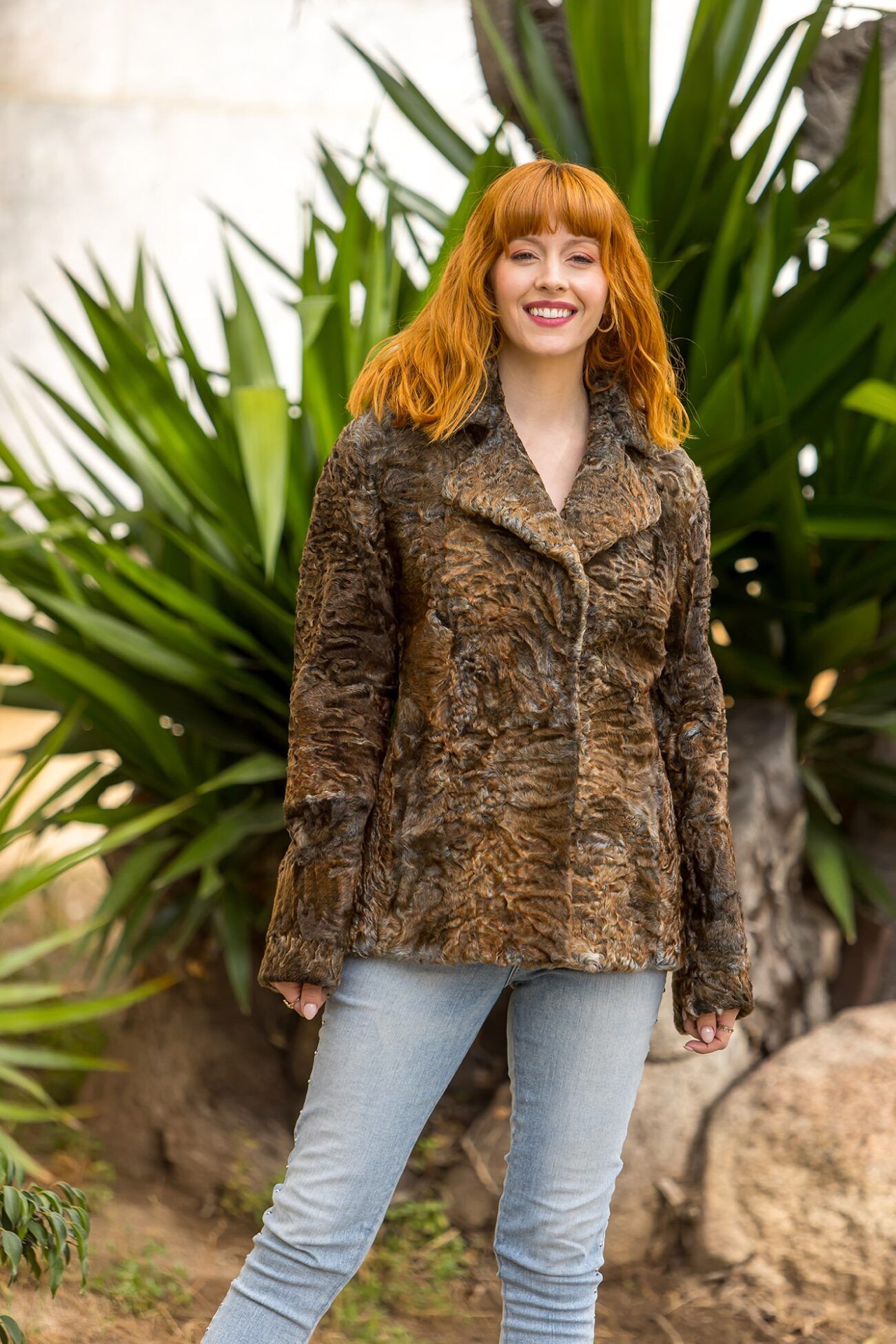 chaqueta astracan
