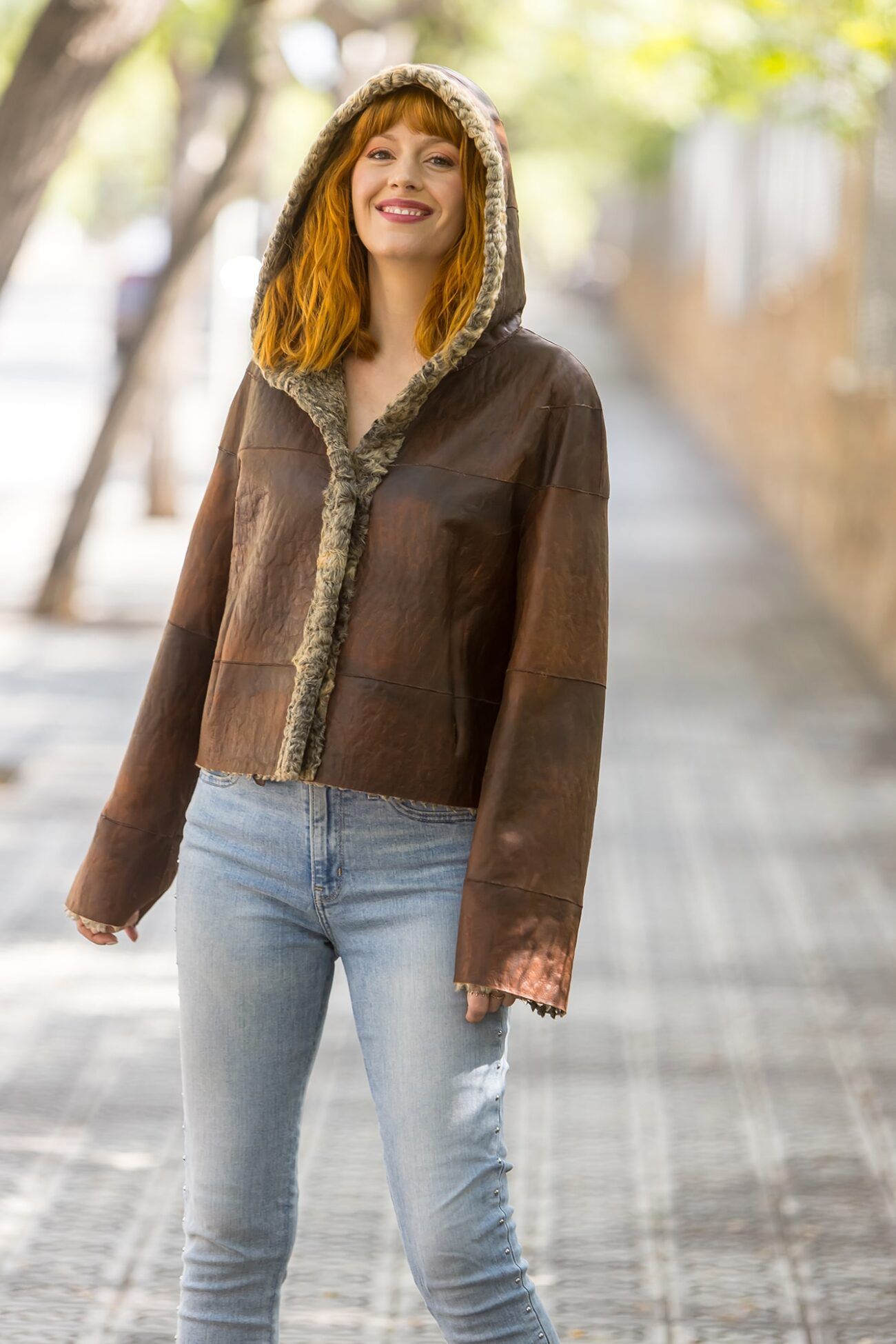 chaqueta astracan