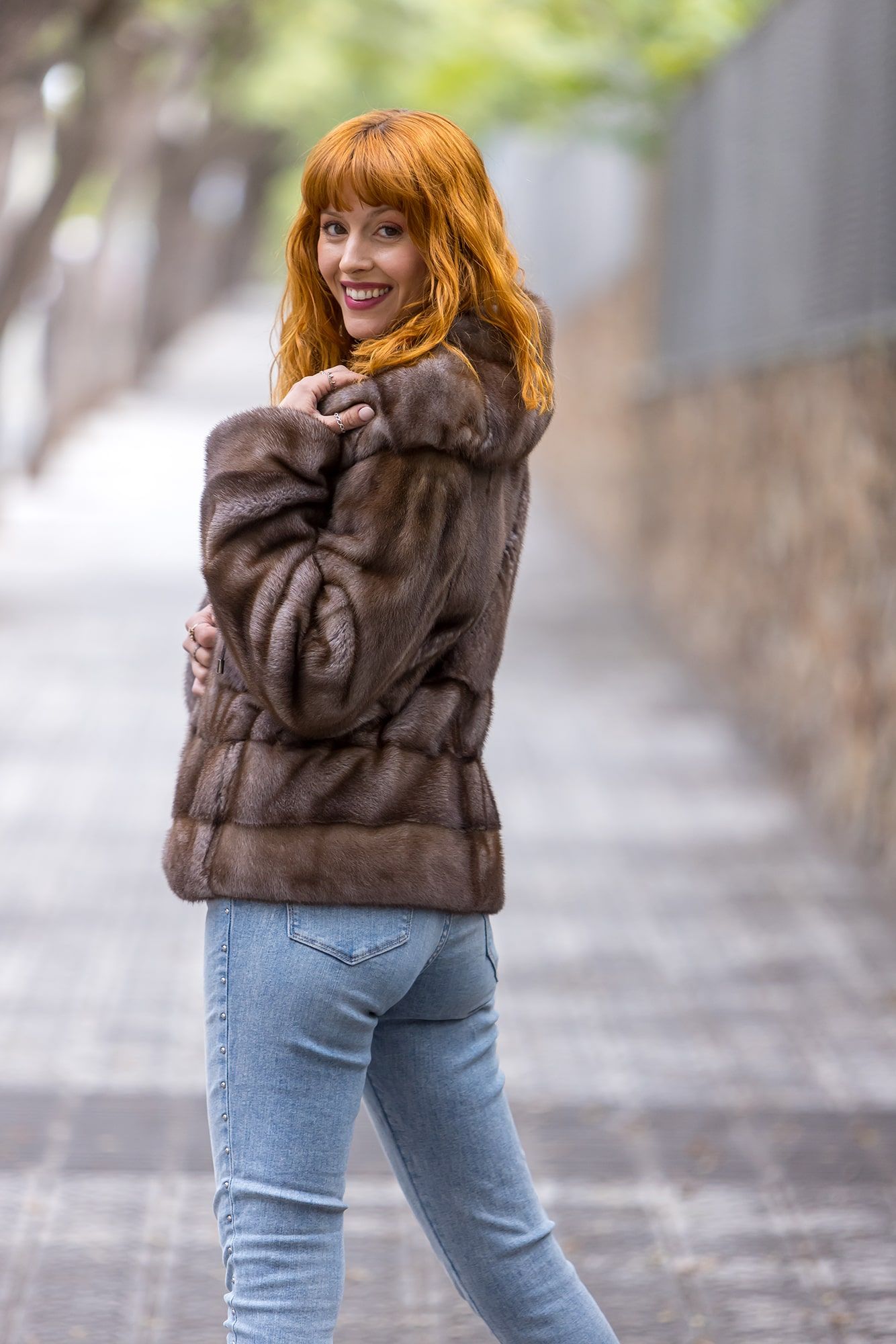 CHAQUETA VISÓN HEMBRAS - Imagen 3