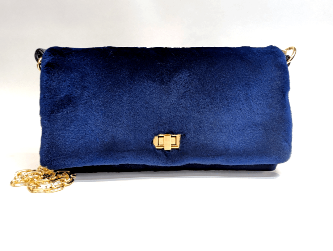 Bolso visón rasado.