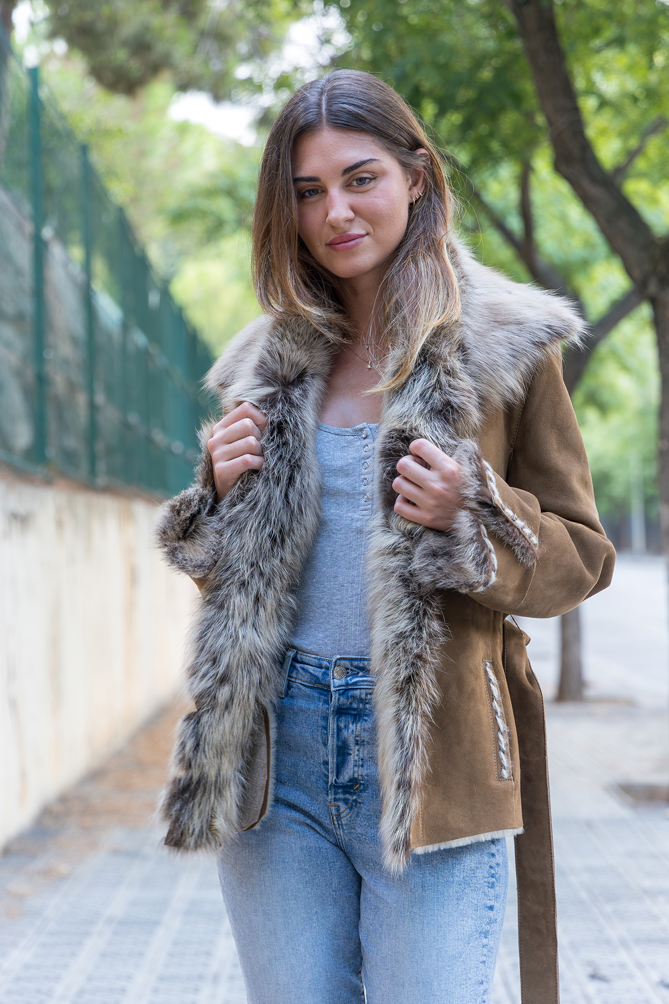 CHAQUETA DOBLE FAZ CON RENARD - Imagen 5