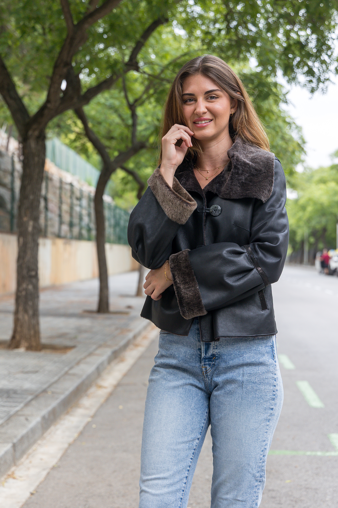 CHAQUETA DOBLE FAZ NAPA - Imagen 3
