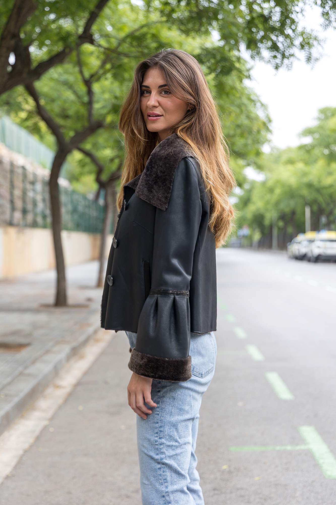 CHAQUETA DOBLE FAZ NAPA - Imagen 5