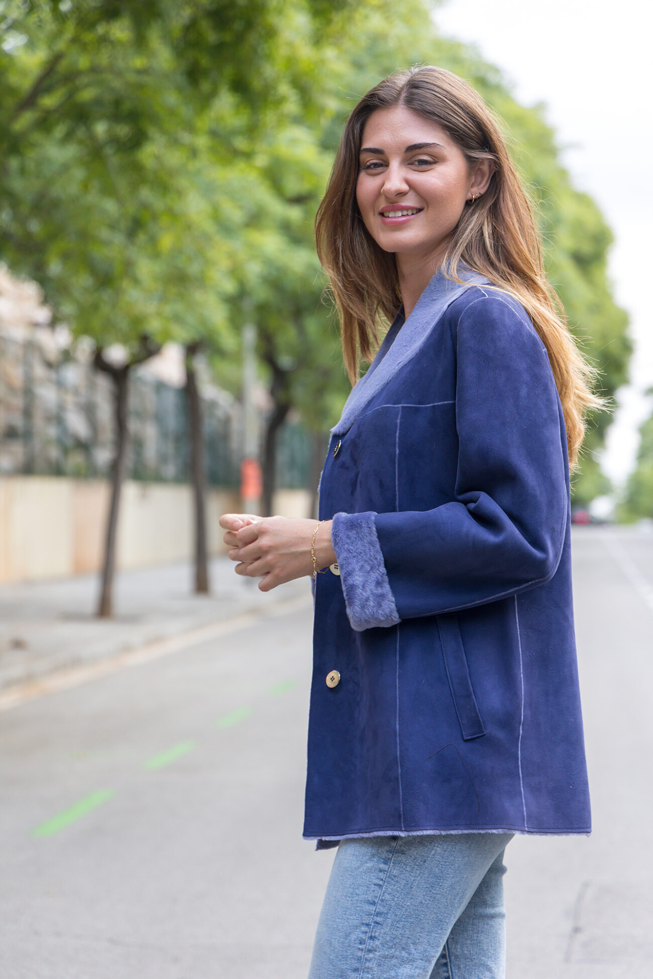 CHAQUETA DOBLE FAZ ANTE