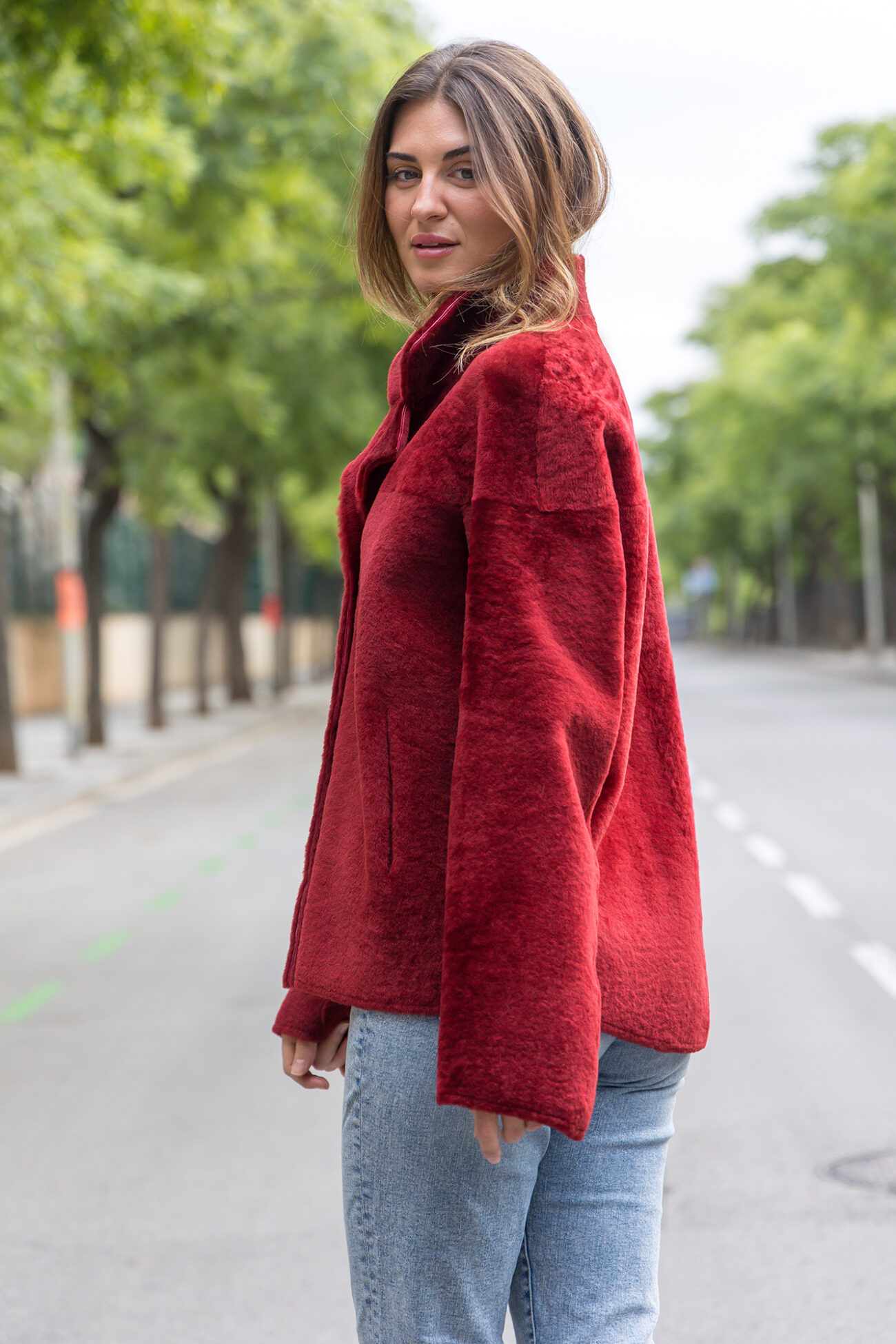 CHAQUETA DOBLE FAZ NAPA