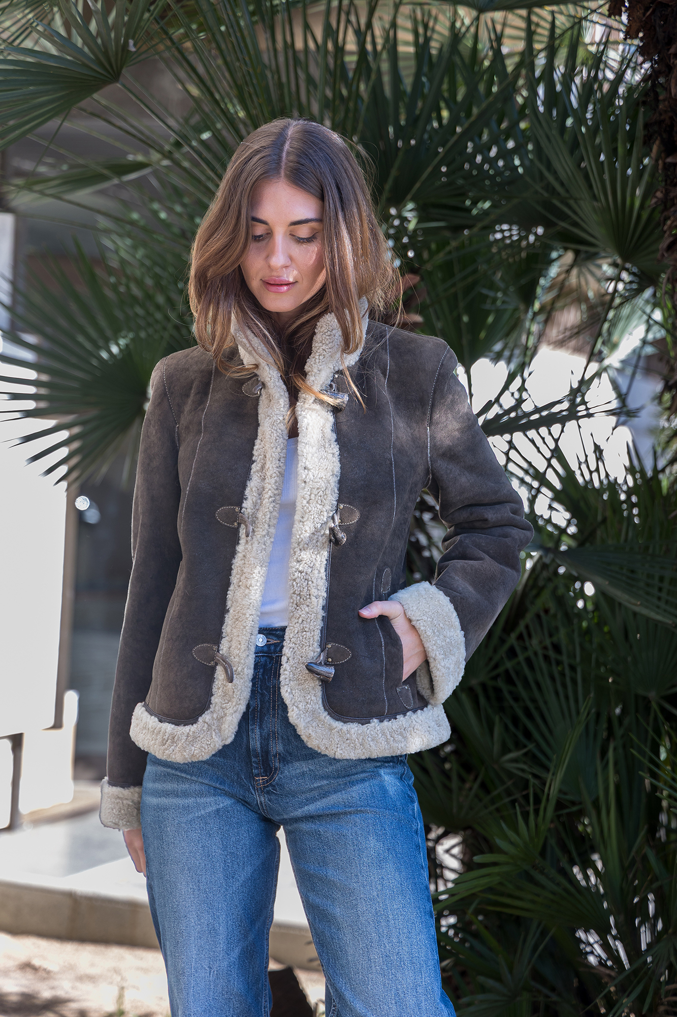 CHAQUETA DOBLE FAZ ANTEADO - Imagen 6